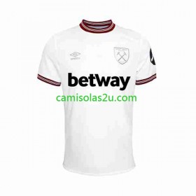 Camisolas de futebol West Ham United Equipamento Alternativa 2023/24 Manga Curta